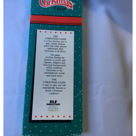 The Christmas Game Elf Industries Charade Board Game Parlor Family Party Game - Picture 2 of 5
